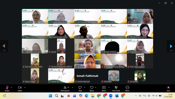 Kuliah Dosen Tamu Magister Pendidikan IPA Bahas TPACK dalam Konteks ESD untuk Mendukung Pencapaian SDGs Image 30